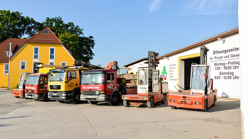 Fuhrpark von Holz Kunze in Bensdorf