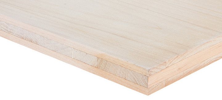 dreifach geschichtetes verleimtes Holz
